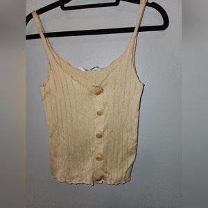 Veronica beard organic comb cotton tank